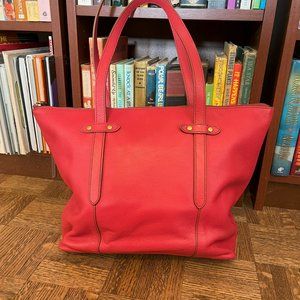 Fossil Felicity Tote in Red